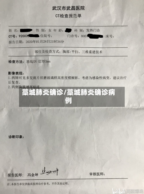 藁城肺炎确诊/藁城肺炎确诊病例