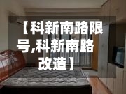 【科新南路限号,科新南路改造】