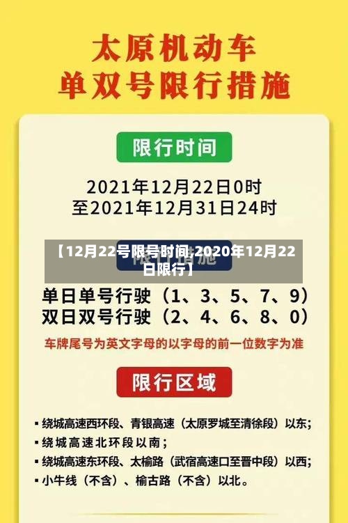 【12月22号限号时间,2020年12月22日限行】