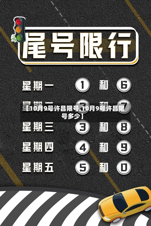 【10月9号许昌限号,10月9号许昌限号多少】-第3张图片