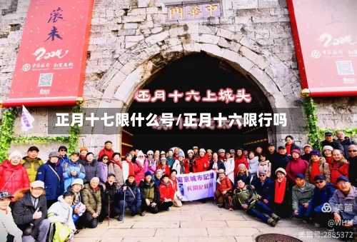 正月十七限什么号/正月十六限行吗-第2张图片