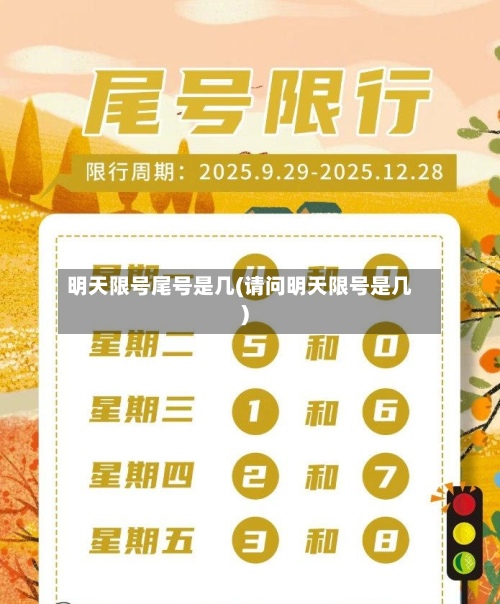 明天限号尾号是几(请问明天限号是几)