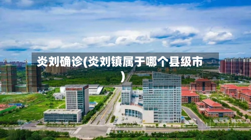 炎刘确诊(炎刘镇属于哪个县级市)-第3张图片