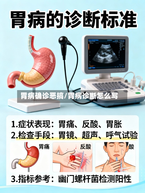 胃病确诊恶搞/胃病诊断怎么写