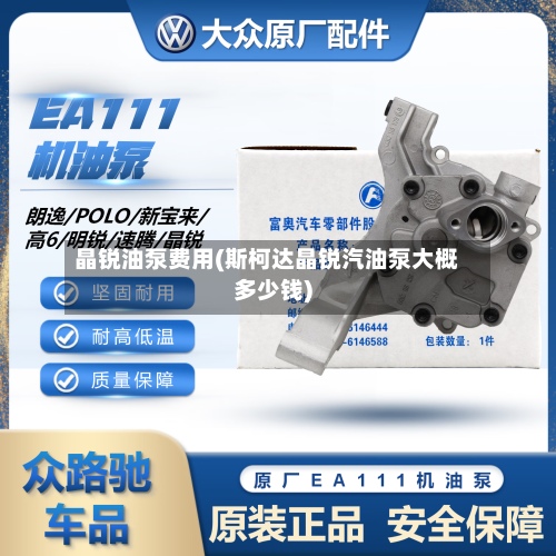 晶锐油泵费用(斯柯达晶锐汽油泵大概多少钱)