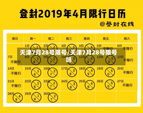 天津7月28号限号/天津7月28号限号吗