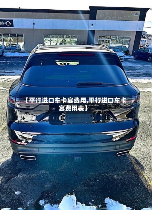 【平行进口车卡宴费用,平行进口车卡宴费用表】