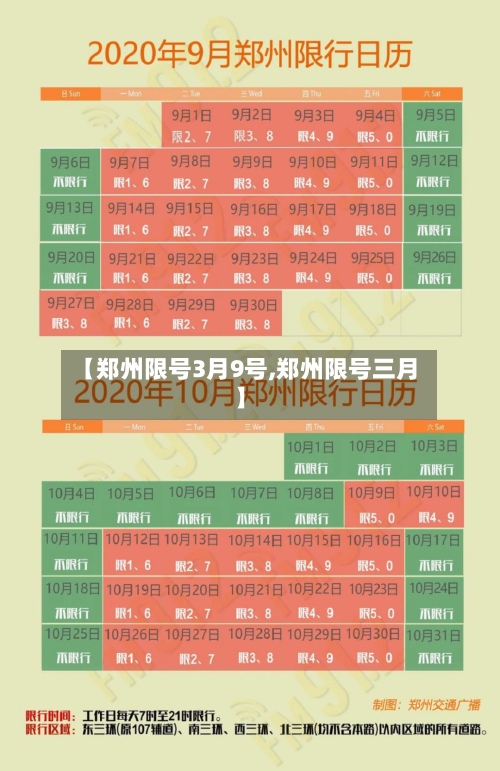 【郑州限号3月9号,郑州限号三月】-第2张图片