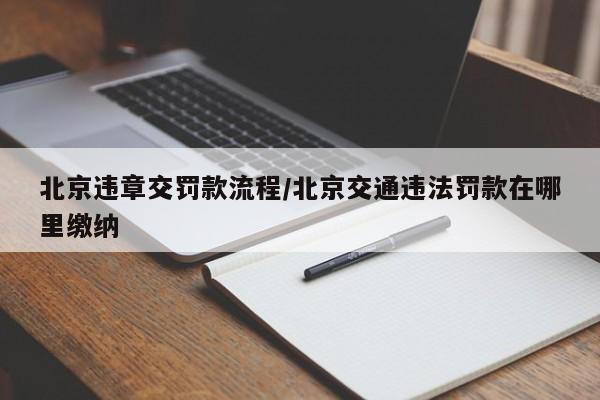 北京违章交罚款流程/北京交通违法罚款在哪里缴纳